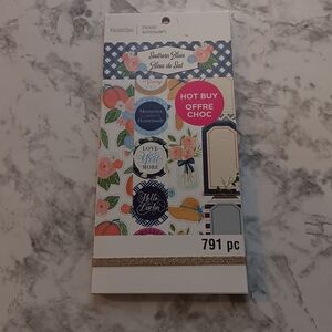 Recollections Southern Blues Sticker Pad – Over 700 Pieces!